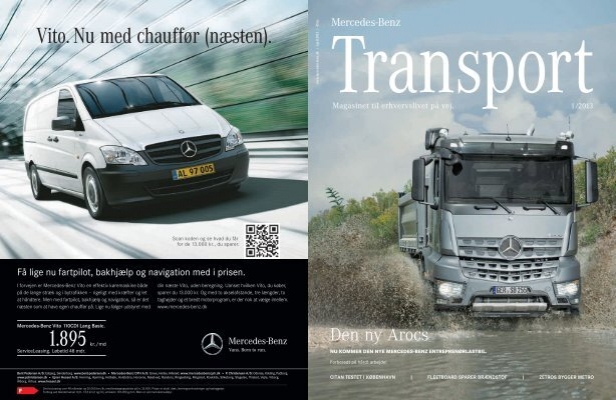 Godkendelse bakke Formindske Transportmagasin - Mercedes-Benz Danmark