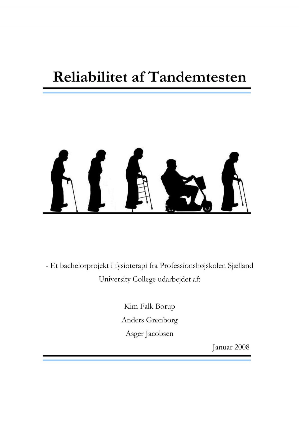 Tandemtesten - Danske Fysioterapeuter