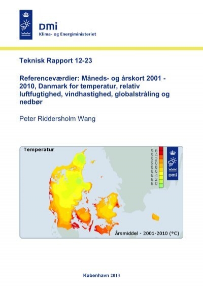 Arv Tectonic løgner Læs rapporten/Read the report - DMI