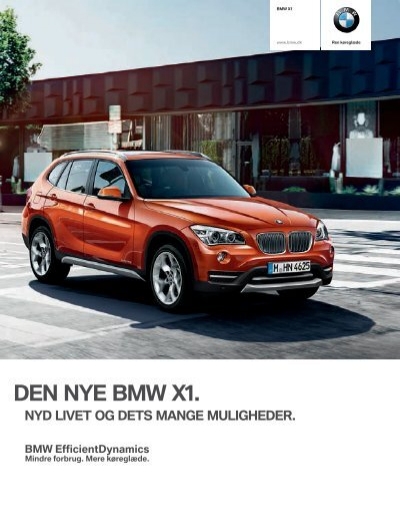 muskel Styring Derivation BMW X1 - BMW Danmark