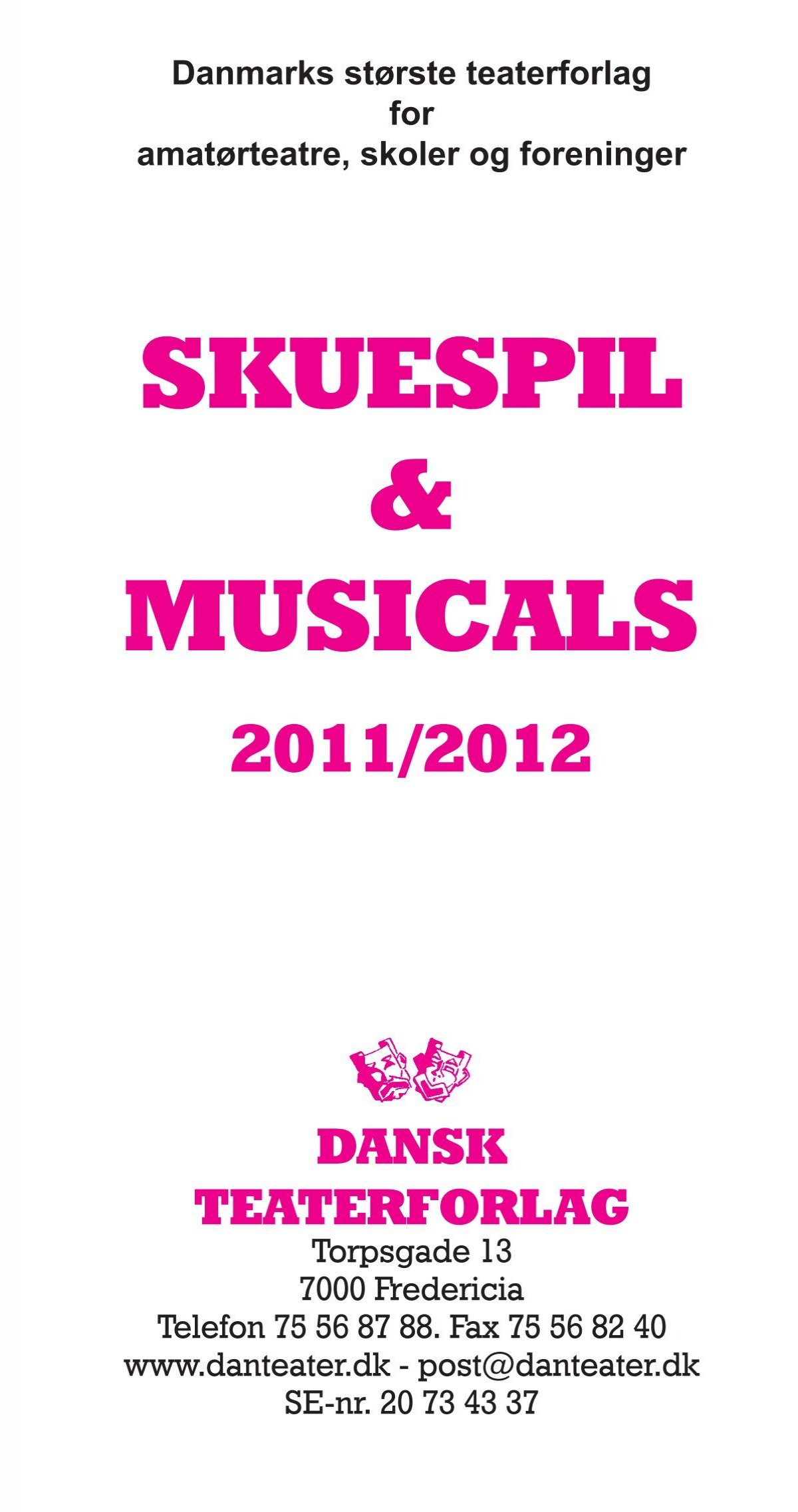Skuespil &amp; Musicals for og - Teaterforlag