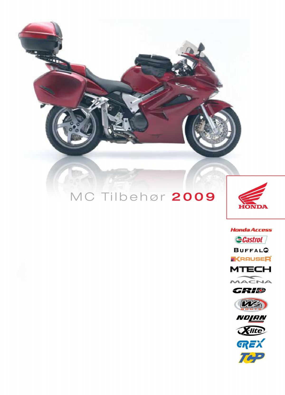 Honda Access '09 katalog (ca. 10 mb) - HOLTUG ApS