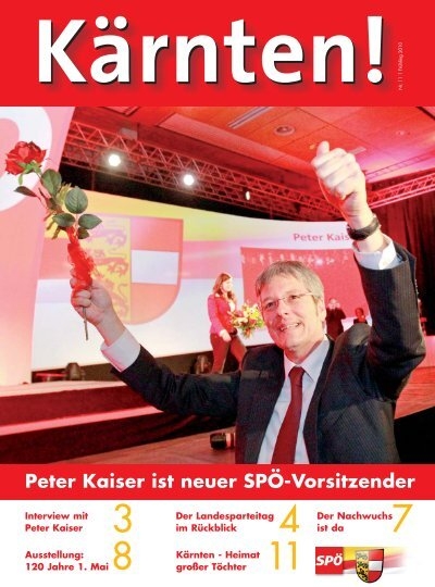 Peter Kaiser ist neuer SPÖ-Vorsitzender