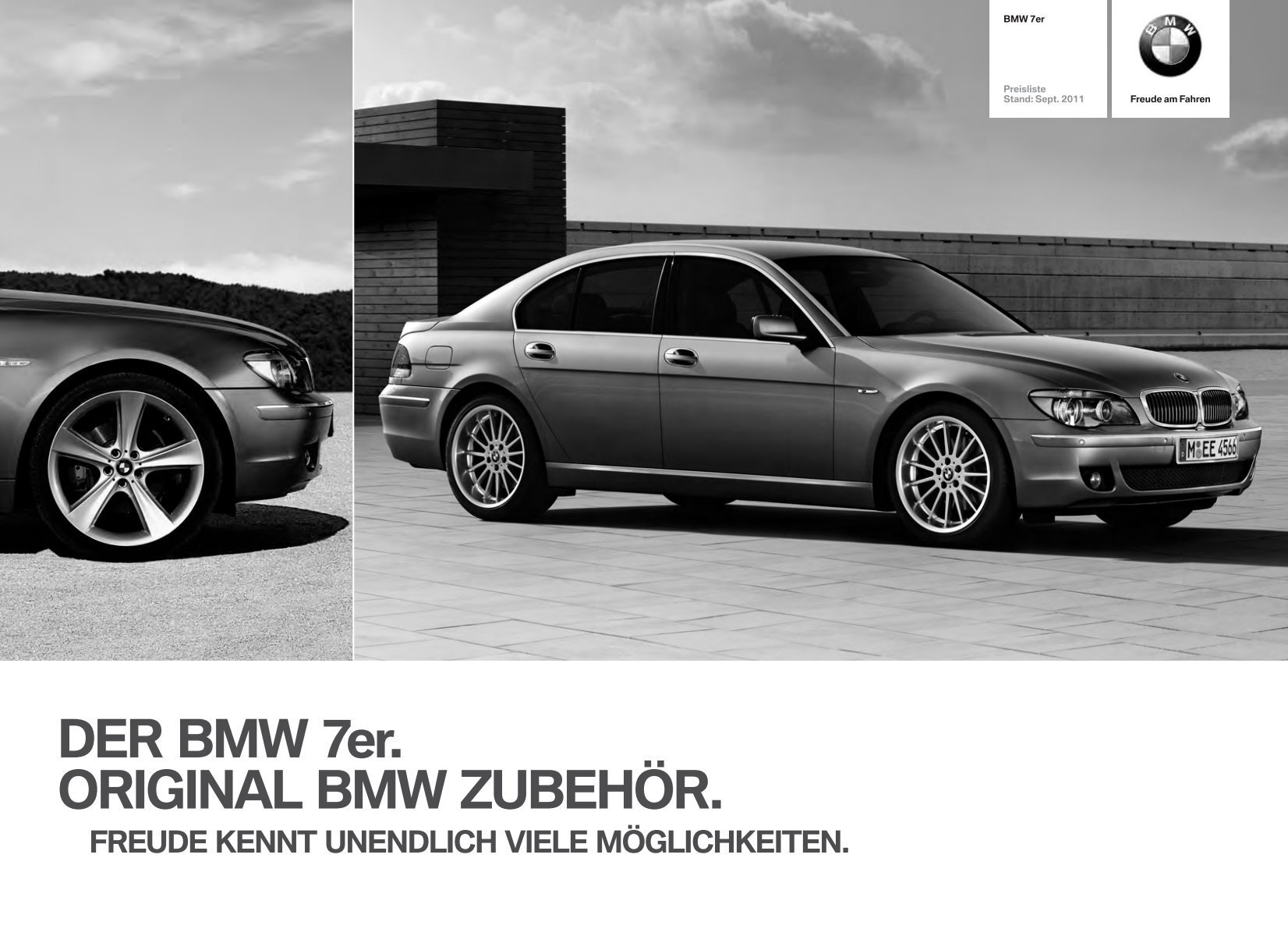 DER BMW 7er. ORIGINAL BMW ZUBEHÖR. - BMW Diplomatic Sales