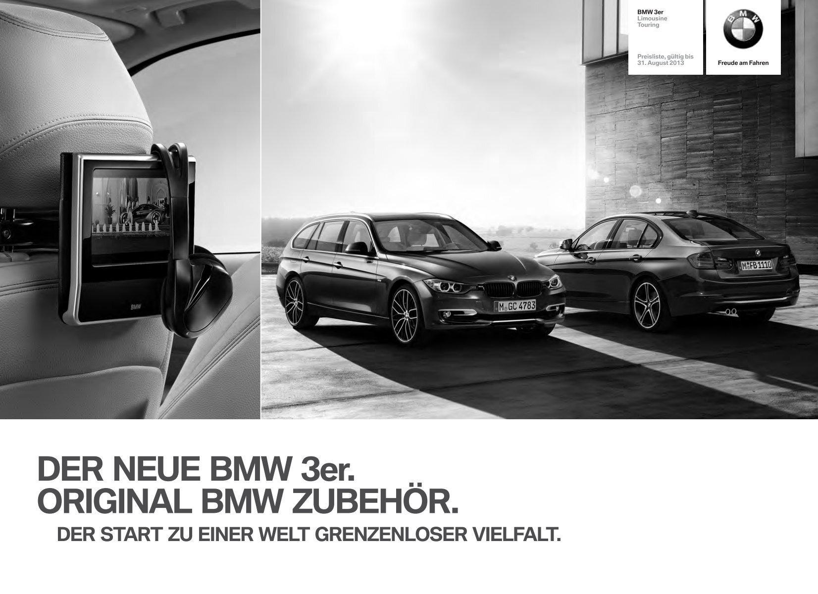 Original BMW Sonnenschutz Seitenscheiben hinten SCHWARZ