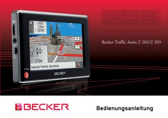 LADEKABEL LADEGERÄT AUTO SPEZIELL FÜR Becker Traffic Assist Z103 Navigation 