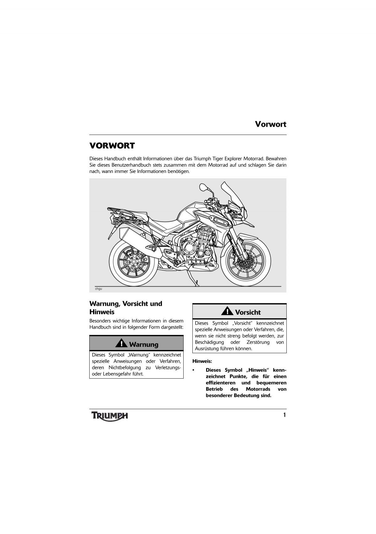 Tiger Explorer - Triumph Motorcycles - Triumph Motorräder