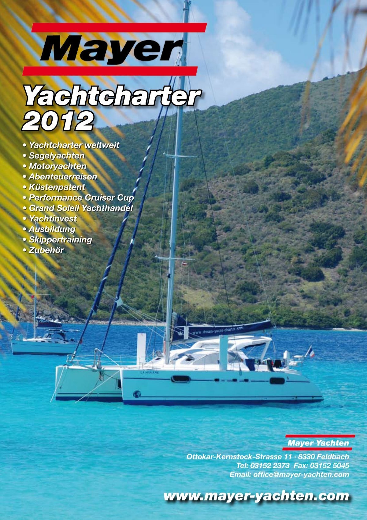 mayer yachten charter
