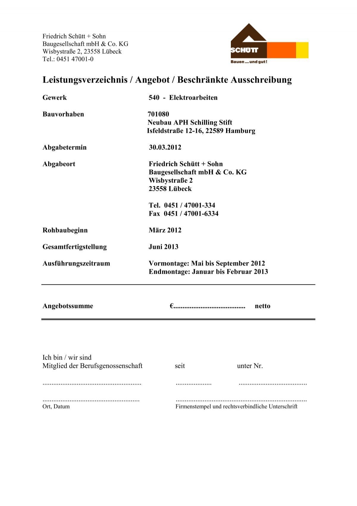 PDF SCHÜTT Schilling Stift LOS 4 - Elektro- 13.03.12.12