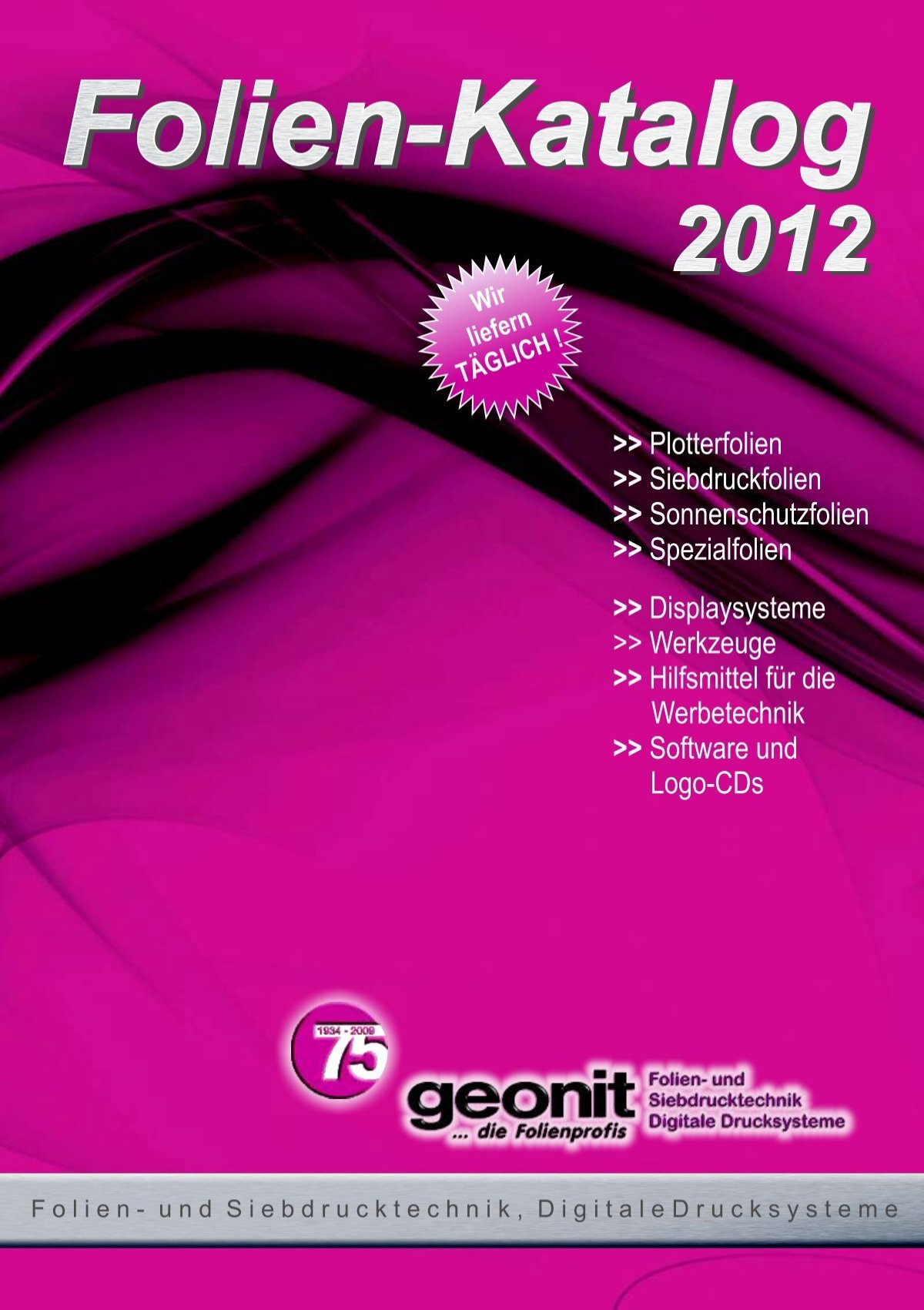 Katalog 2011 Titelseite