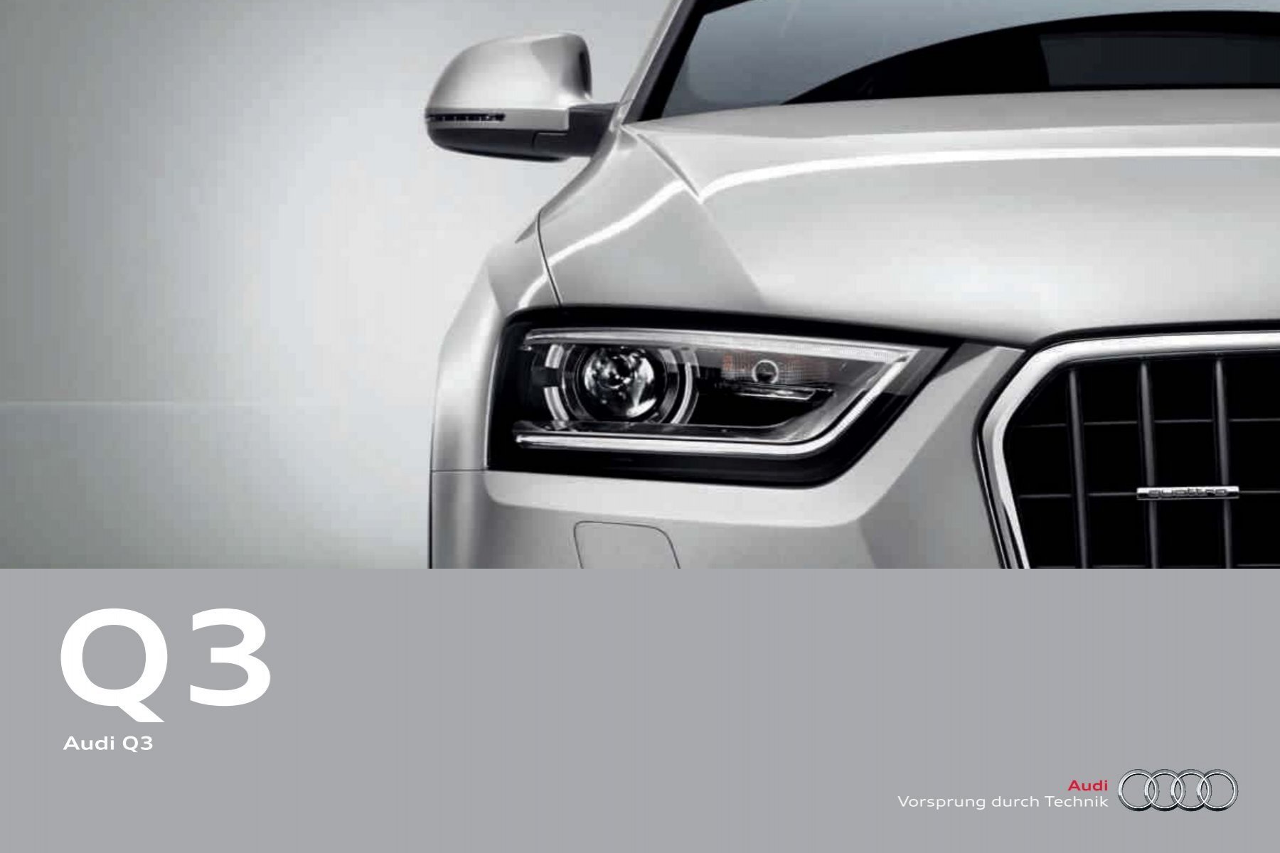 Maßgeschneiderte Autoabdeckung passend für Audi Q3 2011-Heute