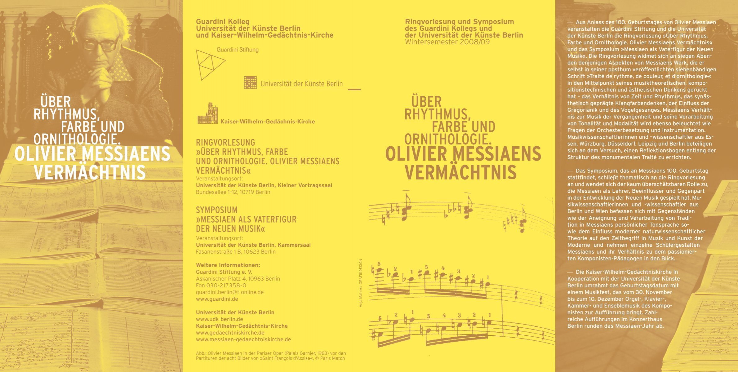 Olivier Messiaens Vermachtnis Olivier Messiaens