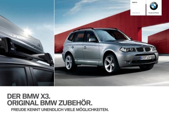 Sonnenschutz BMW X3 (E83) Set