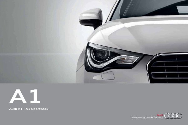 Audi A1 Katalog als PDF