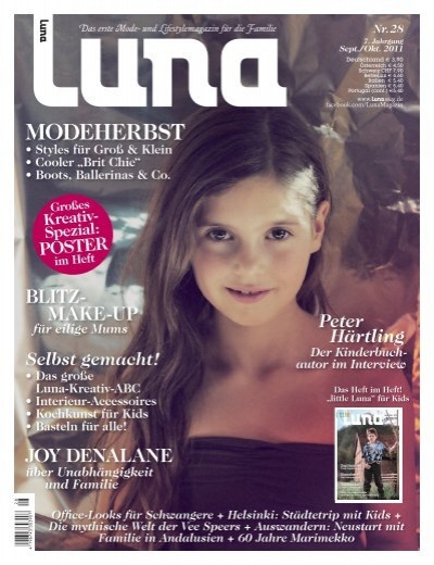 Luna + mum Luna Ausgabe 28/2011: Modeherbst - Styles für Groß und Klein  (Vorschau)