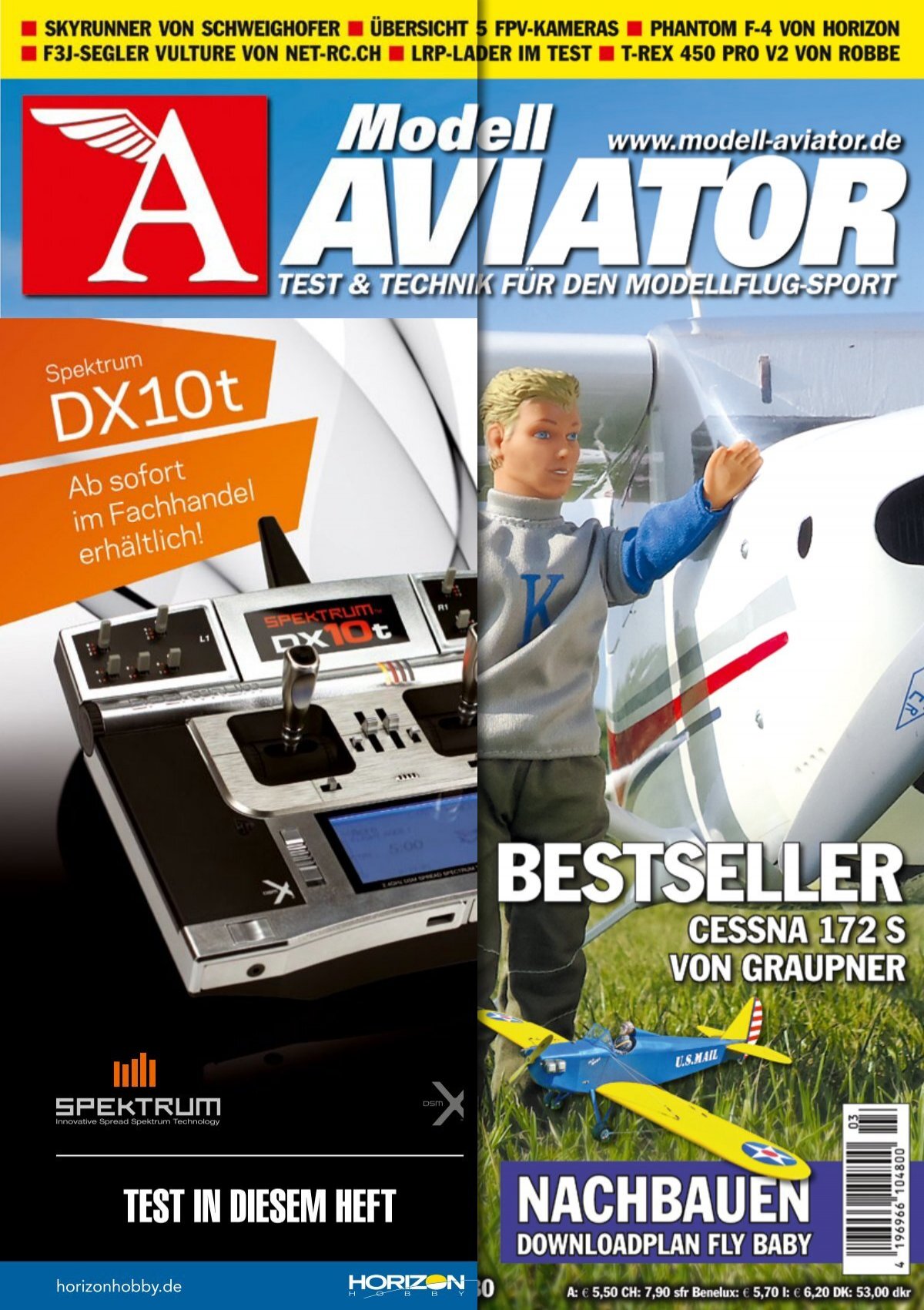 Modell AVIATOR Bestseller, Cessna 172 S von Graupner (Vorschau)