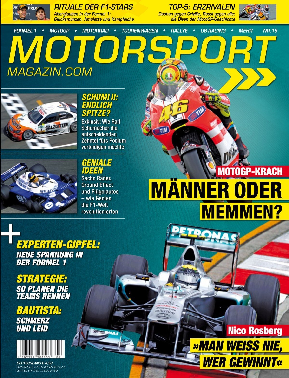 Motorsport Magazin MotoGP Krach - Männer oder Memmen? (Vorschau)