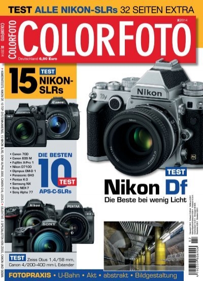 im ColorFoto Nikon Df (Vorschau) Test