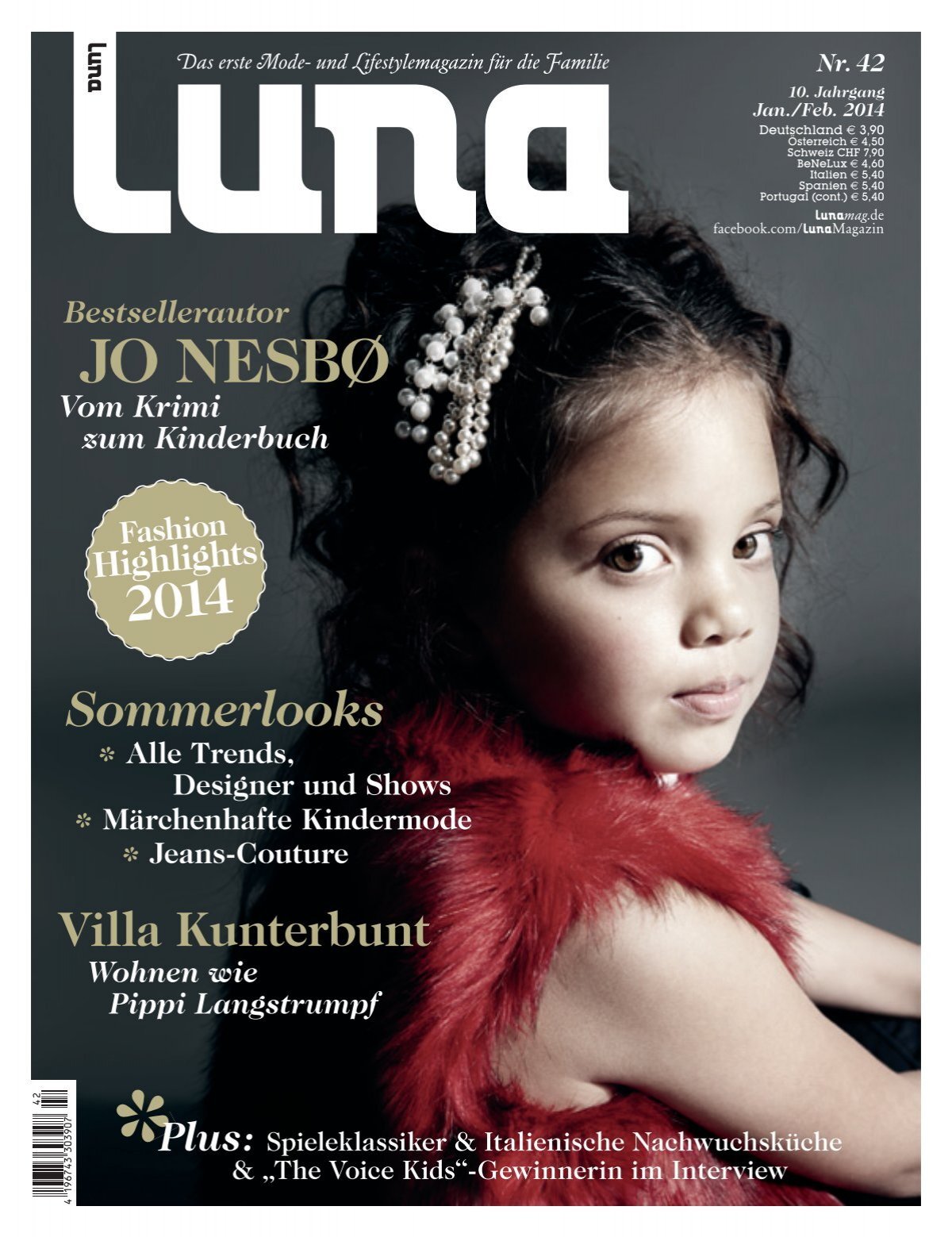 Luna + mum Luna: Ausgabe 42/2014: Villa Kunterbunt (Vorschau) | Sonnenbrillen