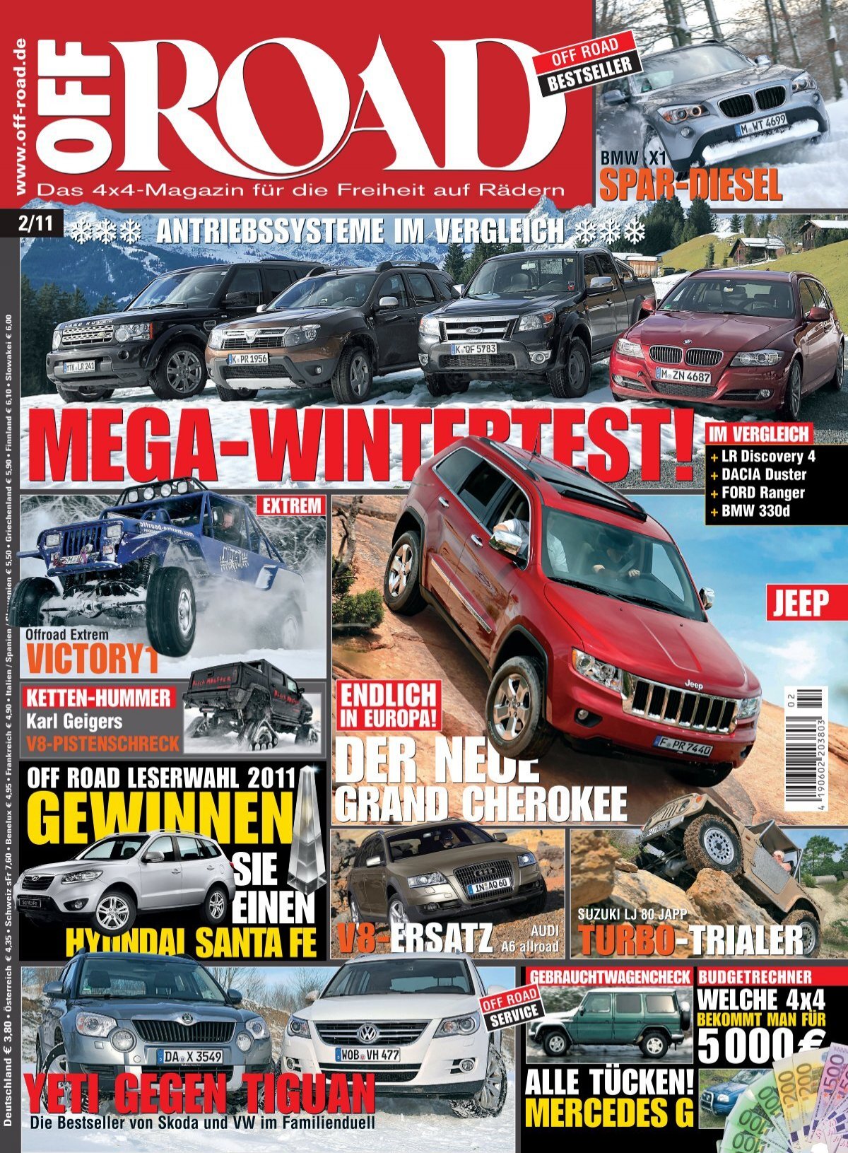OFF ROAD Mega-Wintertest! (Vorschau)