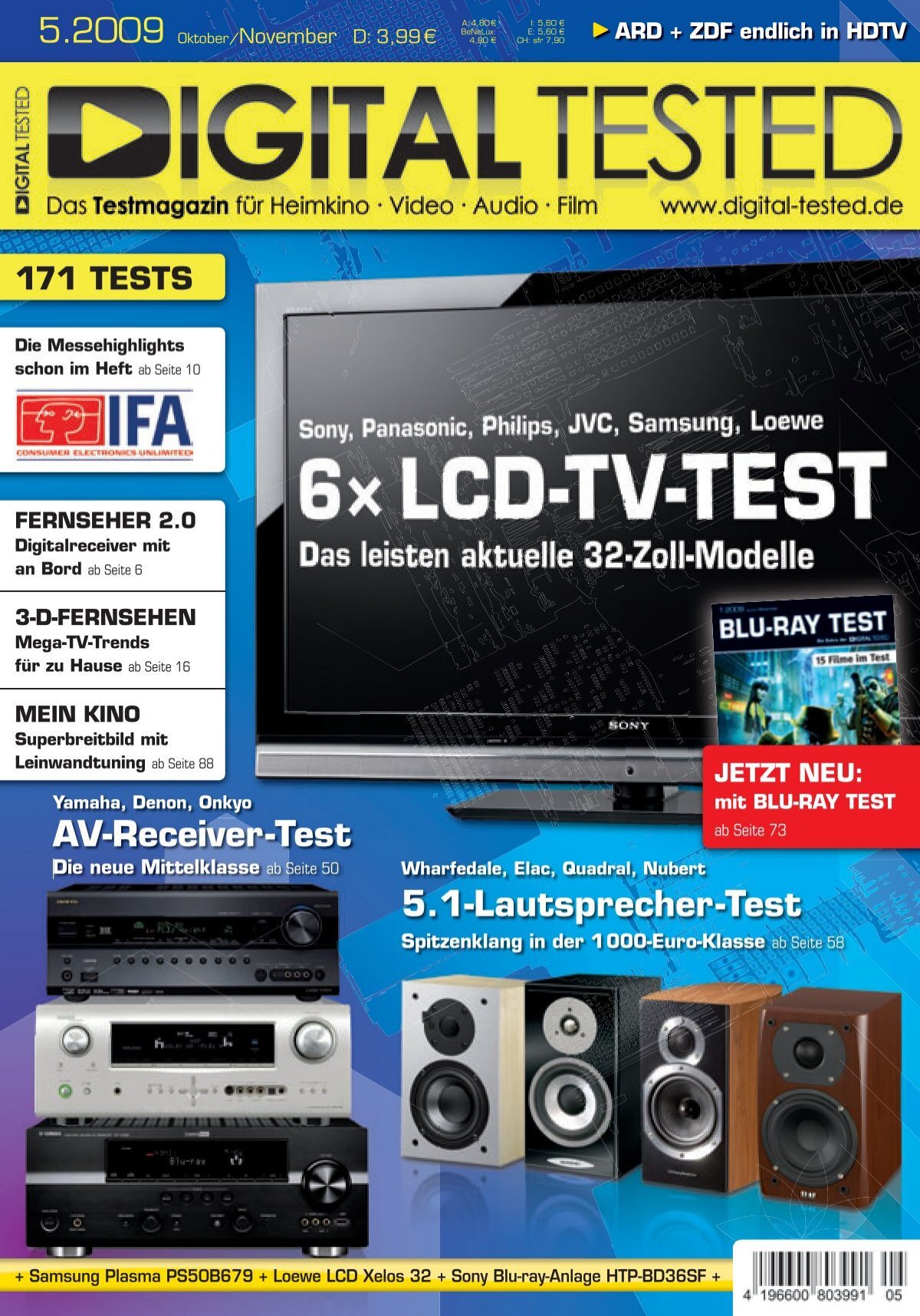 DIGITAL TESTED 6x LCD-TV-Test (Vorschau)