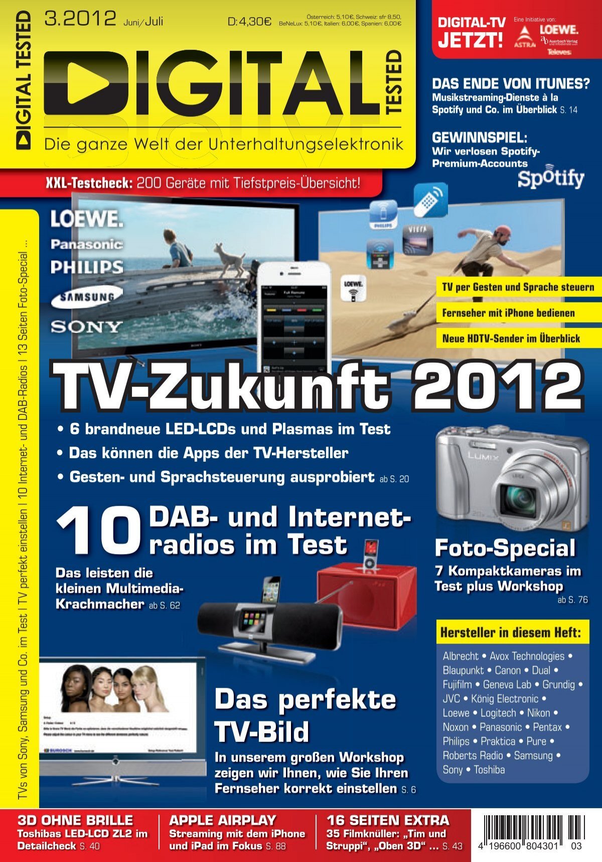 DIGITAL TESTED TV-Zukunft 2012 (Vorschau)