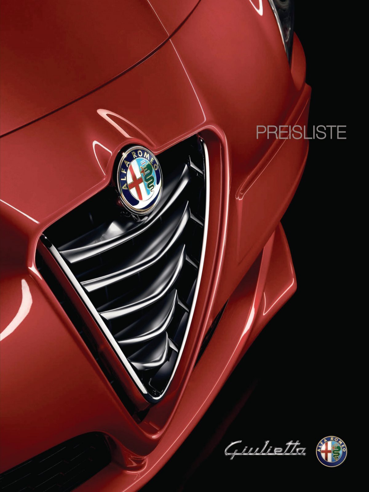 Preislisten  Alfa Romeo AT​