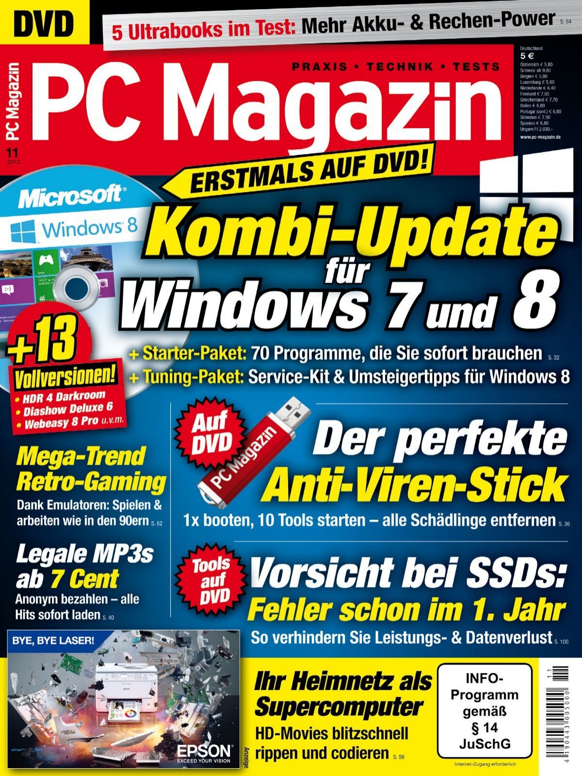 PC Magazin Classic XXL Kombi-Update für Windows 7 und 8 (Vorschau)