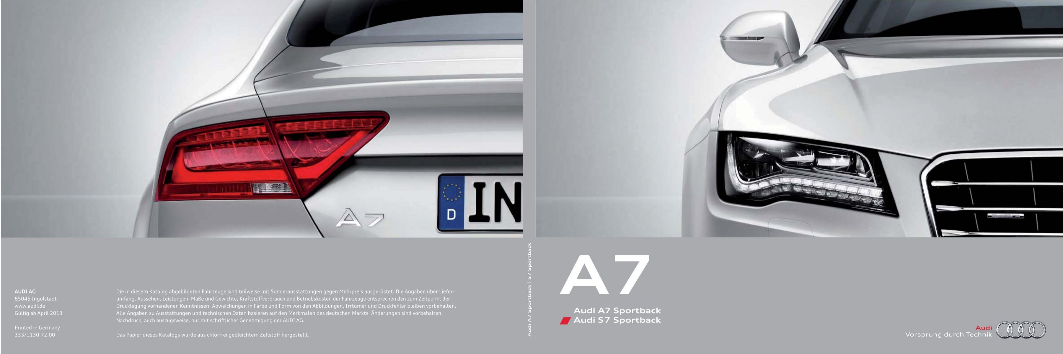Audi A7 Sportback Audi S7 Sportback