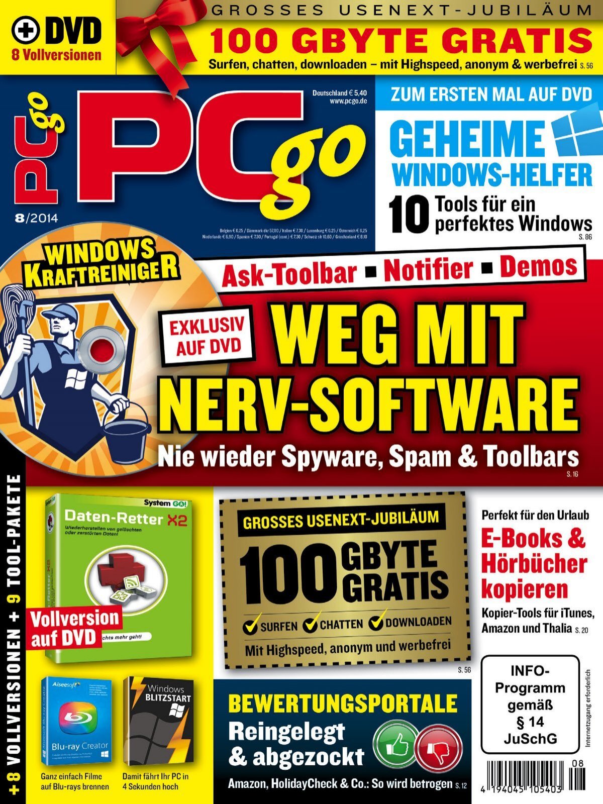 PCgo Classic XXL Weg mit Nerv-Software (Vorschau)