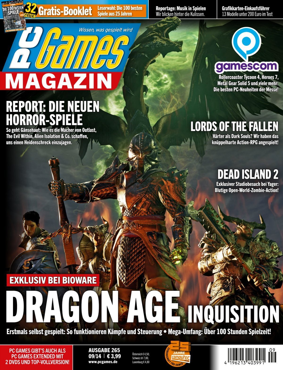 PC Games Magazin Dragon Age Inquisition (Vorschau)