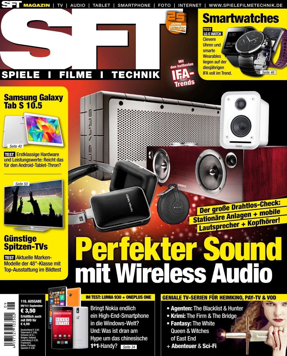 SFT – Spiele Filme Technik - Magazin Perfekter Sound mit Wireless