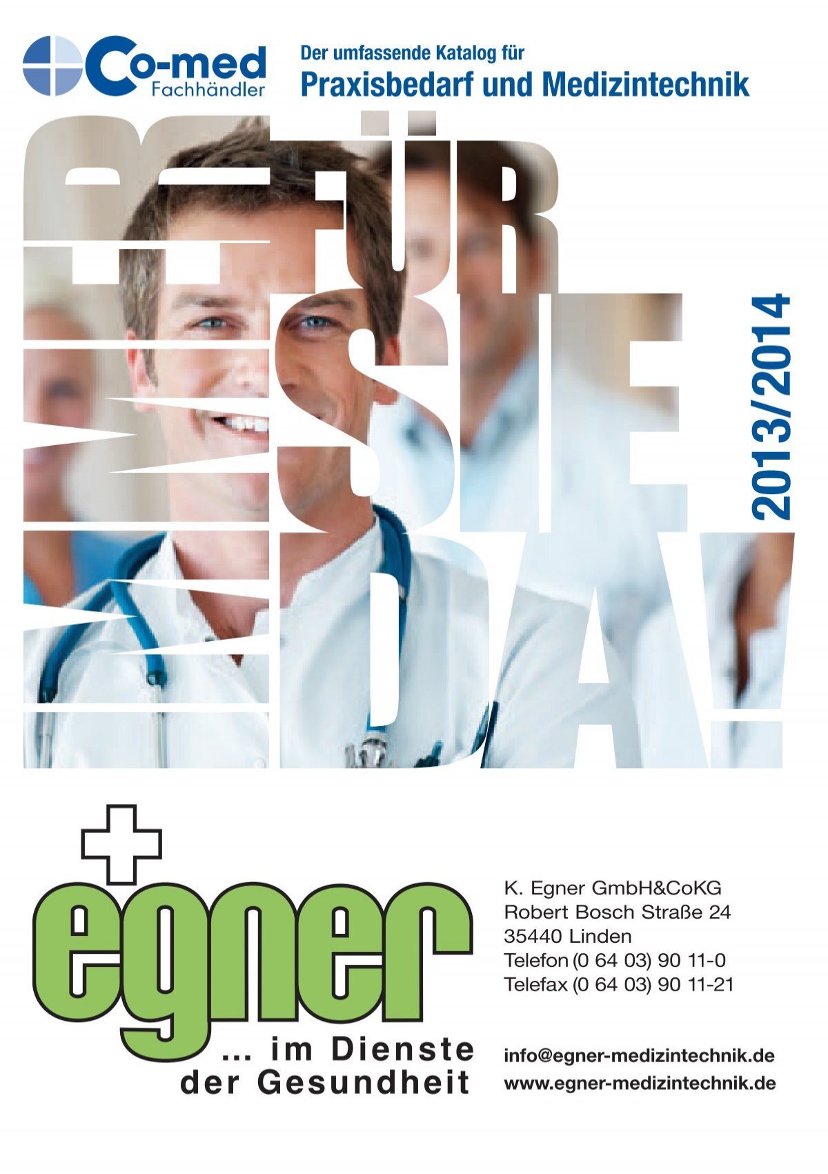 Egner Katalog 2013/2014 - Egner Medizintechnik