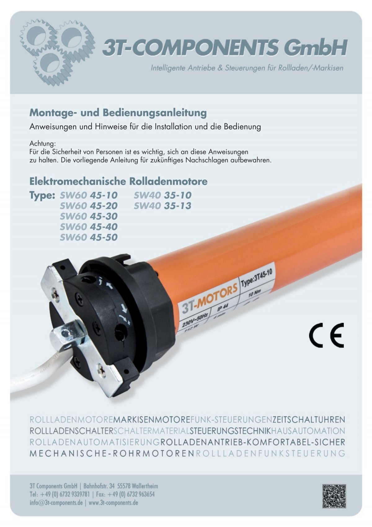 Montage- und Bedienungsanleitung  - 3T-Motors.de