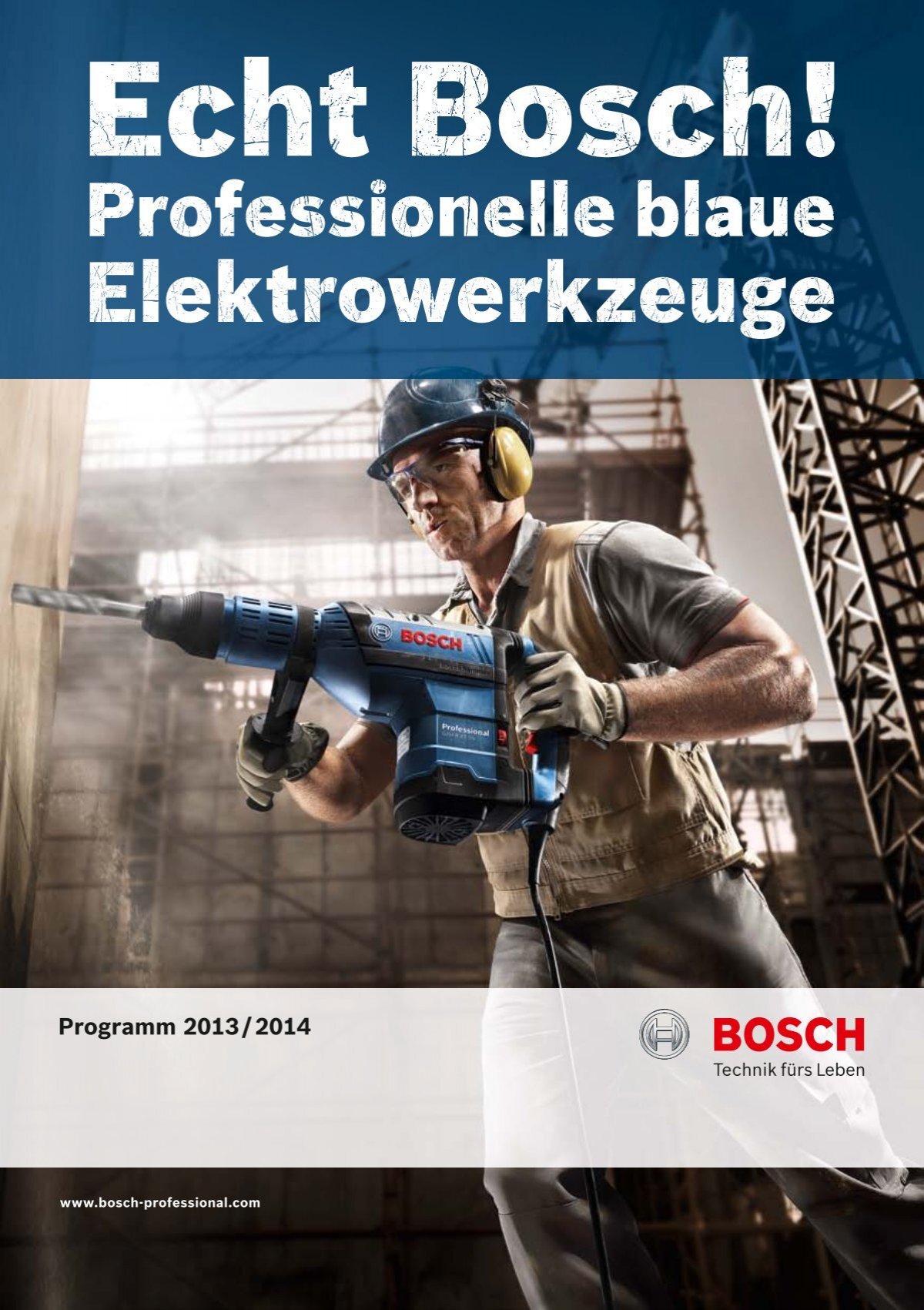 Bosch Professional Gesamtkatalog 2014