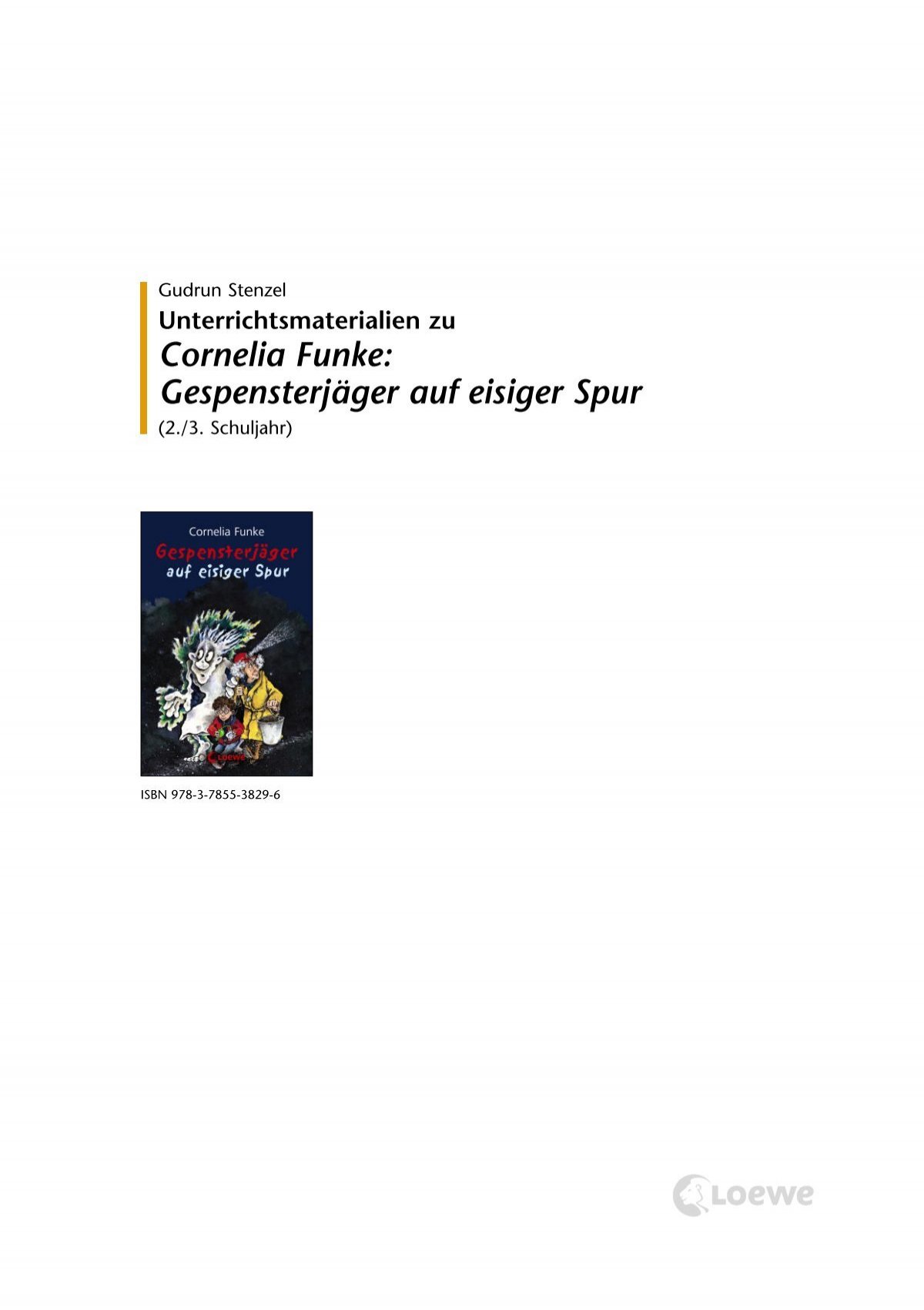 Cornelia Funke Gespensterjager Auf Eisiger Spur