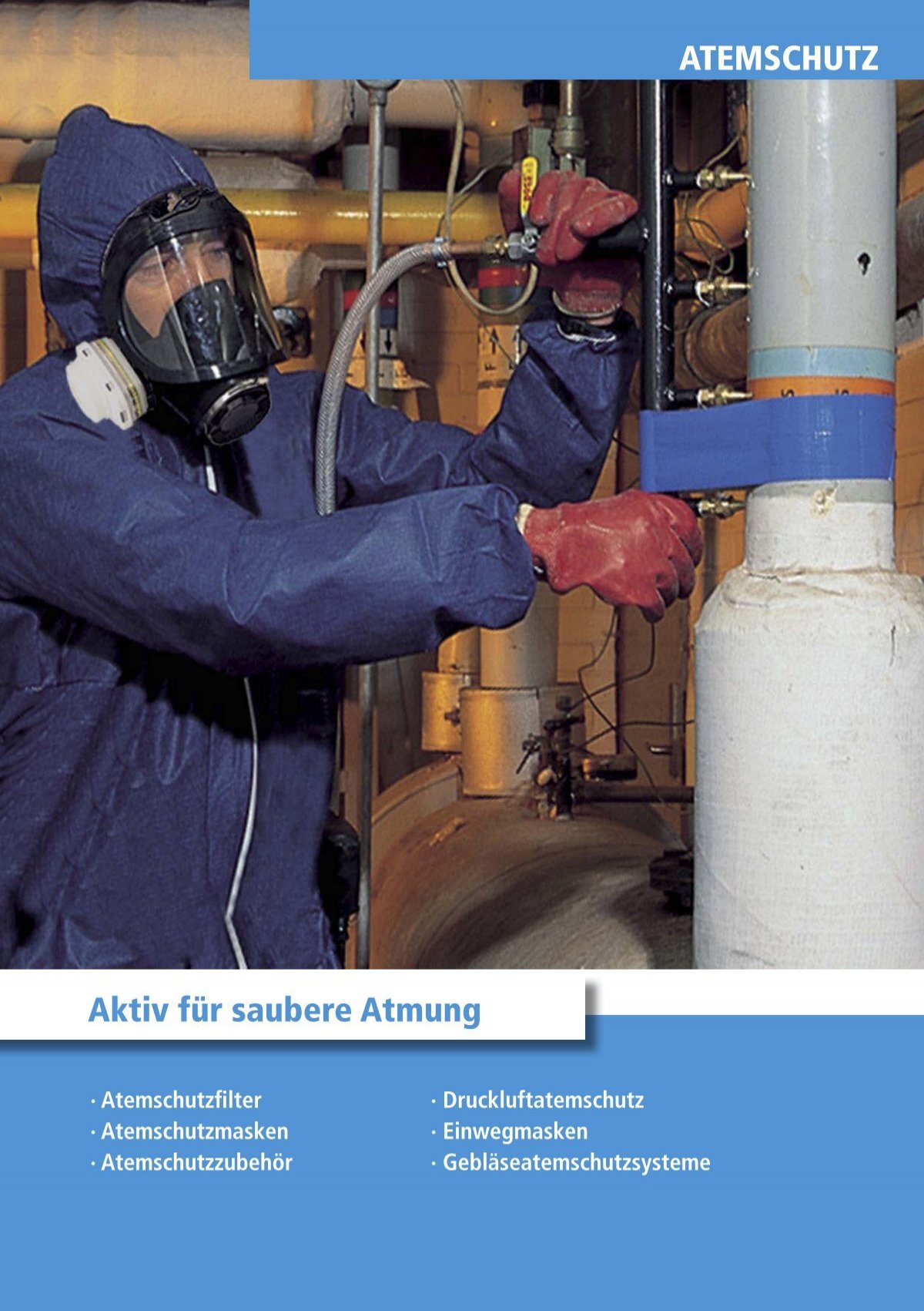 Arbeitsschutzkatalog Ausgabe 13 Kapitel Atemschutz (PDF, ca. 4,9