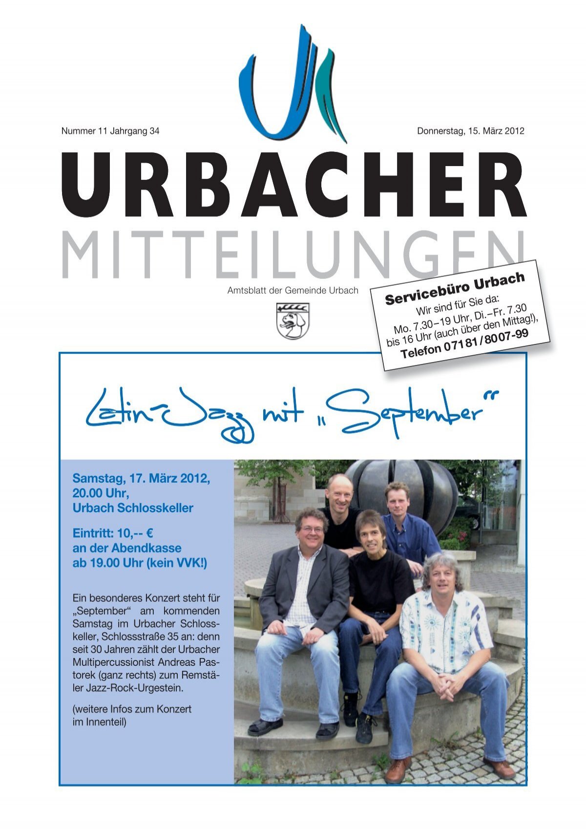 m/w - Gemeinde Urbach