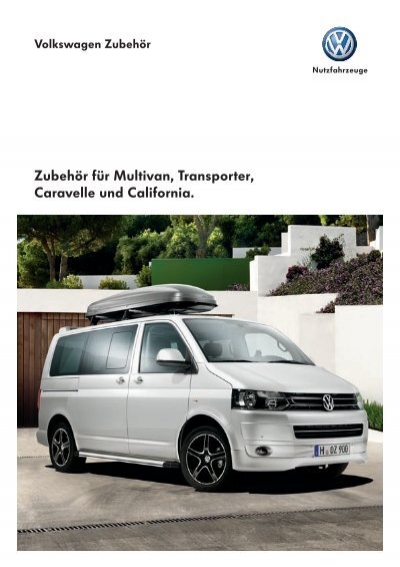 Zubehör für Multivan, Transporter, Caravelle  - VW Nutzfahrzeuge