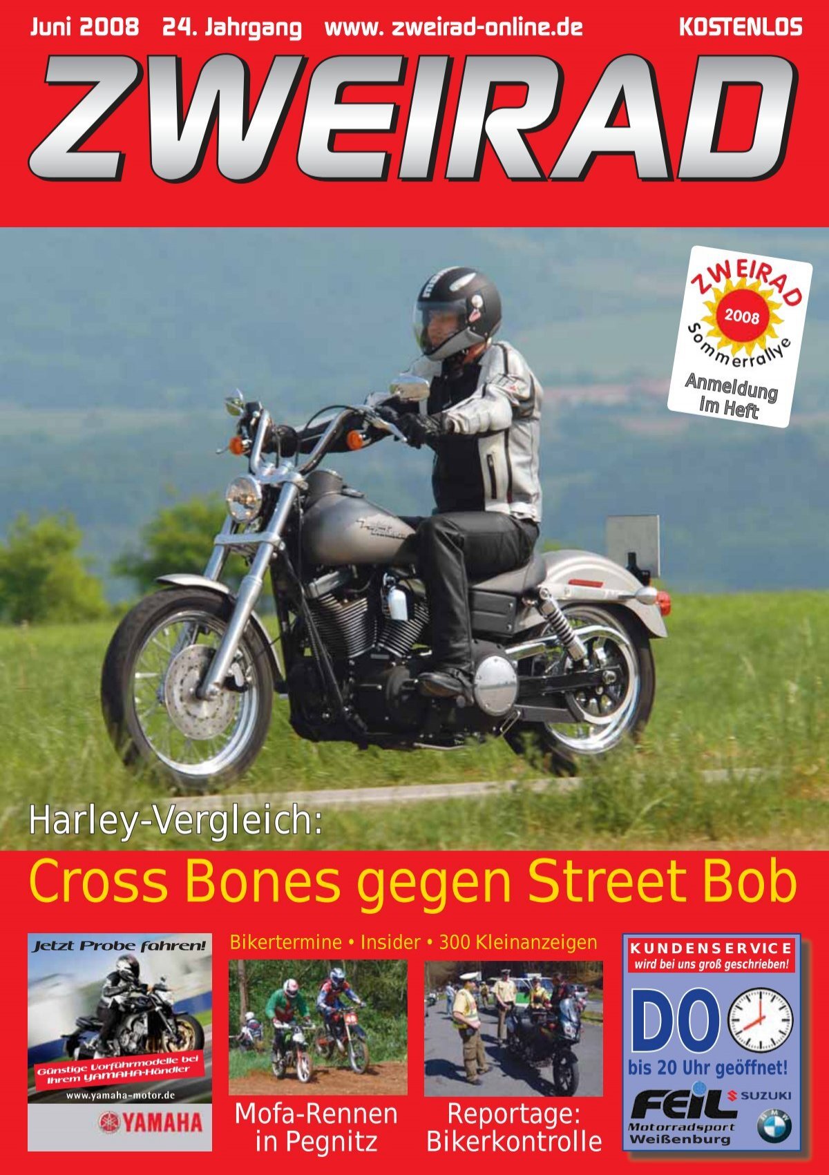 Cross Bones gegen Street Bob - ZWEIRAD-online