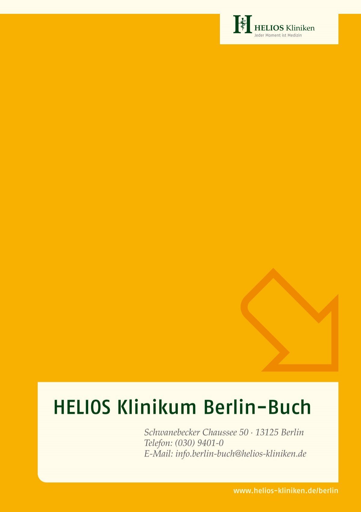 Anfahrt Helios Klinikum Berlin Buch Helios Kliniken Gmbh