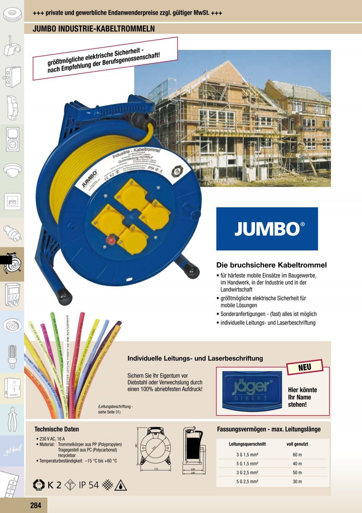 Schuko-D Stecker schwarz kaufen bei JUMBO