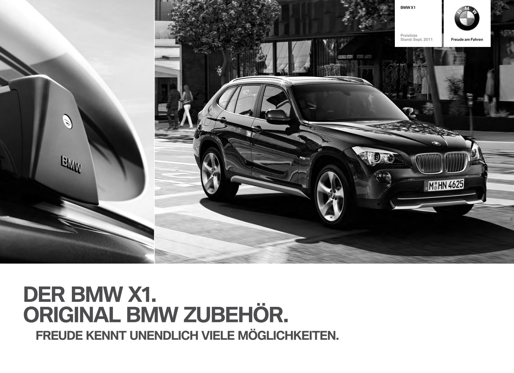 DER BMW X1. ORIGINAL BMW ZUBEHÖR.