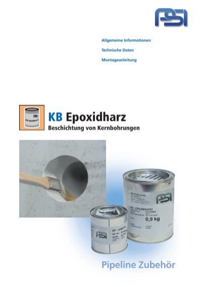 PSI KB Epoxidharz Set für Konservierung; Versiegelung von Kernbohrungen 