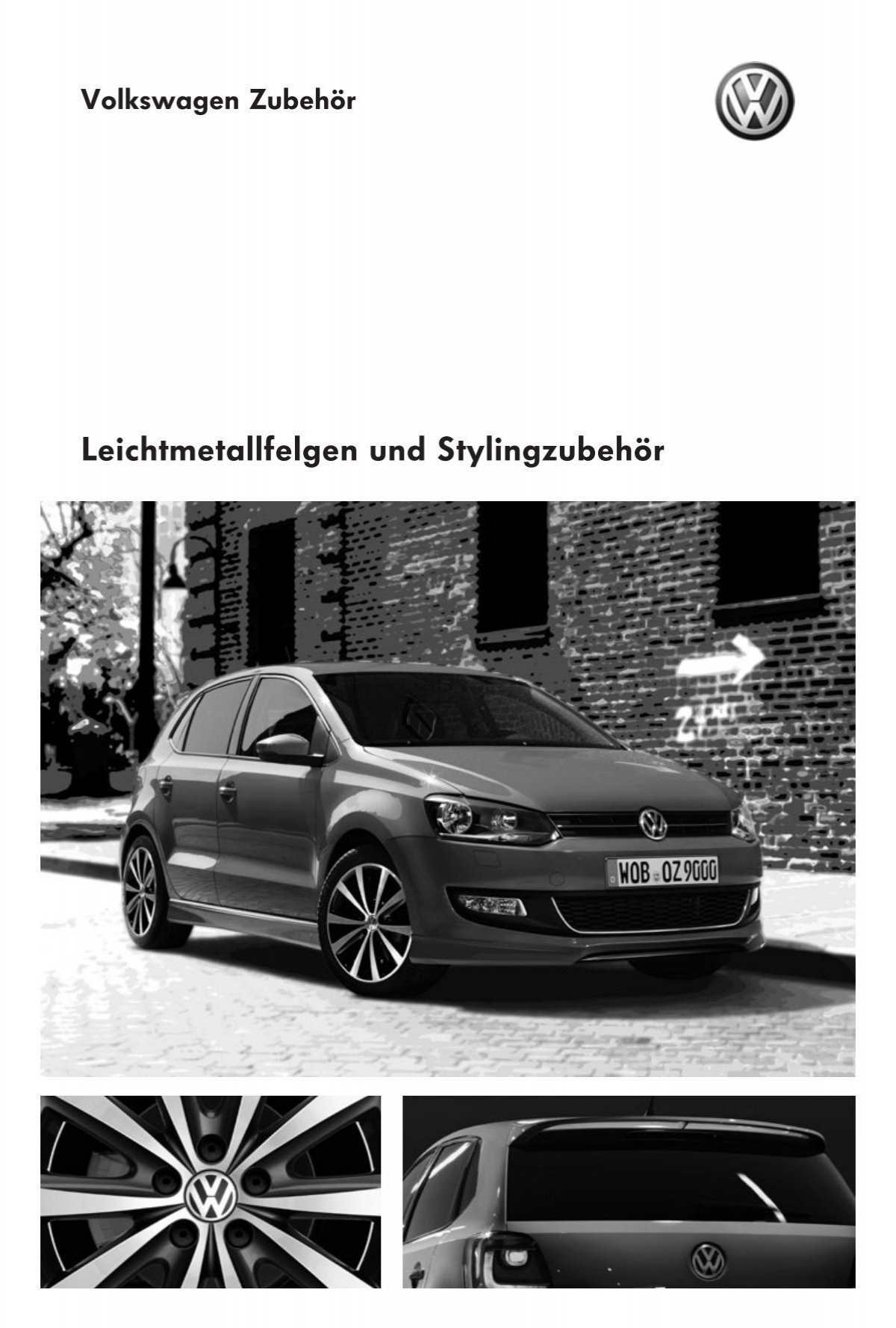 Prospekt (1,60MB, PDF) - Volkswagen Zubehör