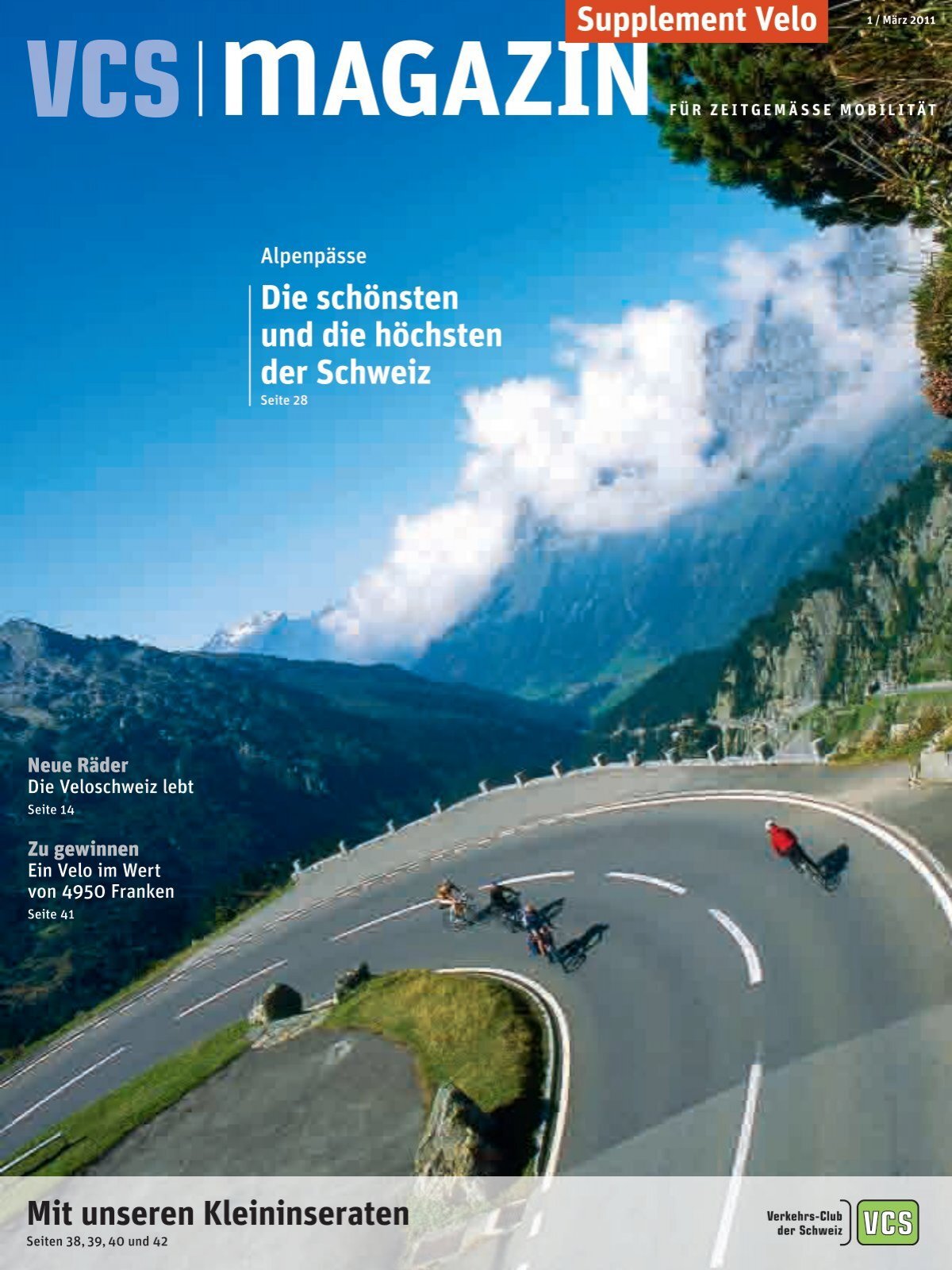 Die schönsten und die höchsten der Schweiz - VCS Verkehrs-Club