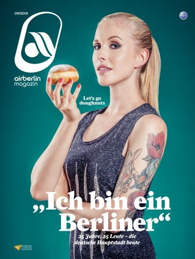 September 2015 airberlin magazin - Ich bin ein Berliner