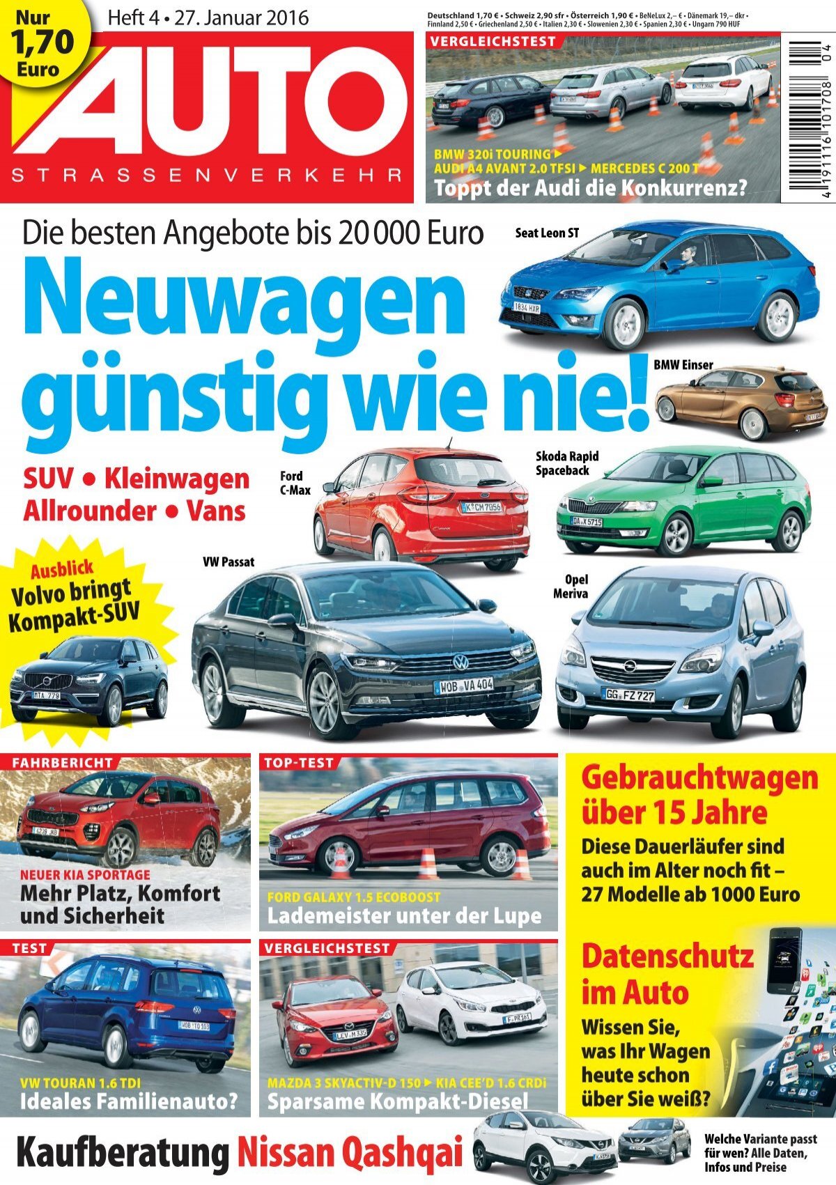 VW Sharan 7N und SEAT Alhambra 71 - so günstig wie möglich als Neuwagen -  Urlaub