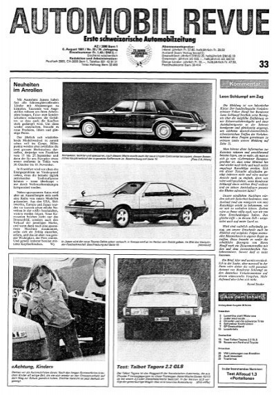 Auto Zeitung 8/77 BMW 728 730 733i Simca Rancho Ford Taunus 