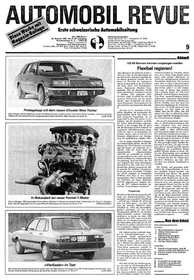 Sport Auto 4//81 Renault 5 Turbo DB 380 SL Toyota Coroll